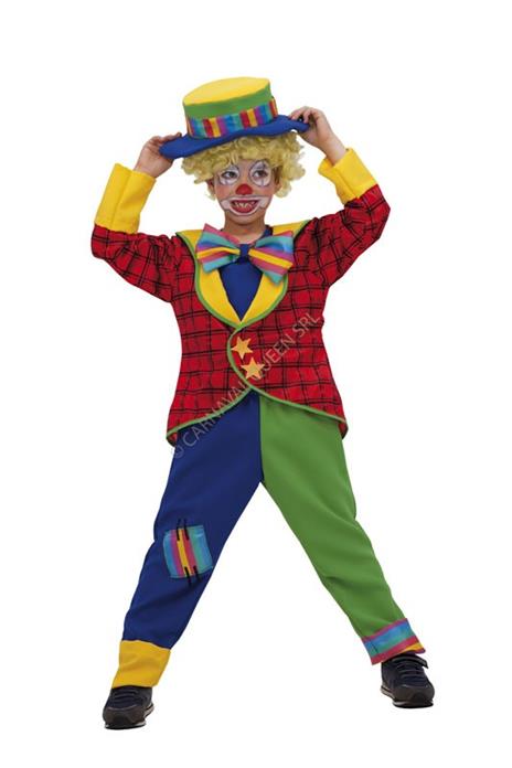 Costume Clown Birillo 9-10 Anni - 61050 - 2