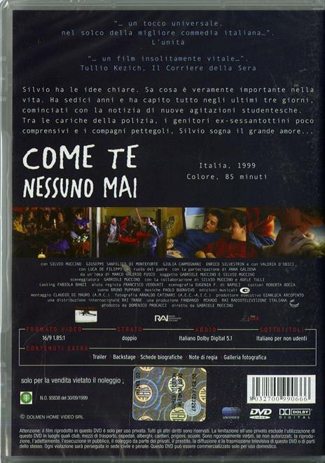 Come te nessuno mai di Gabriele Muccino - DVD - 2
