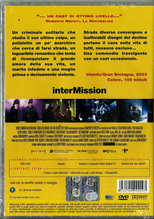 interMission di John Crowley - DVD - 2