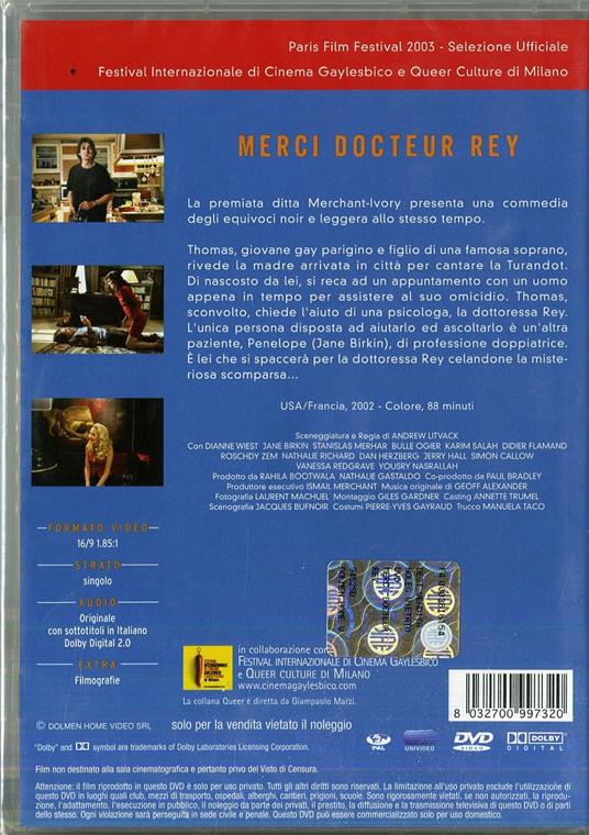 Merci docteur Rey di Andrew Litvack - DVD - 2