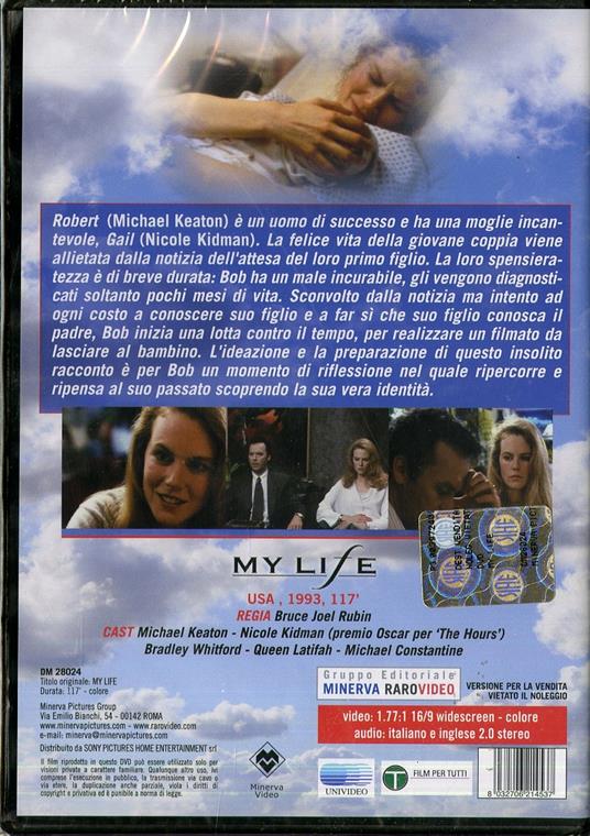 My Life. Questa mia vita - DVD - Film di Bruce Joel Rubin Drammatico | IBS