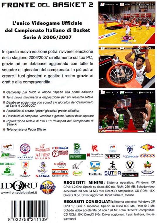 Fronte del Basket 2 - 4