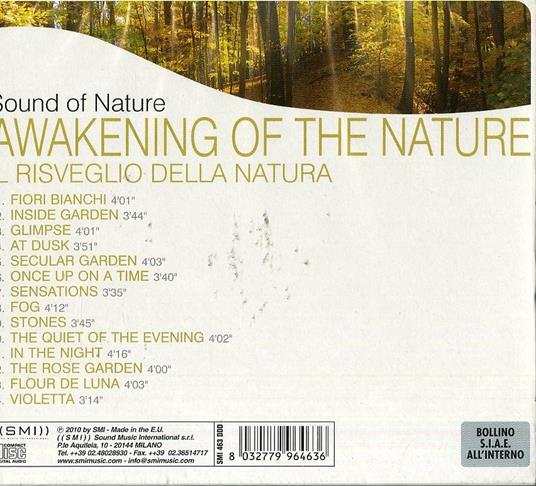 Sound of Nature. Awakening of the Nature - CD Audio - 2