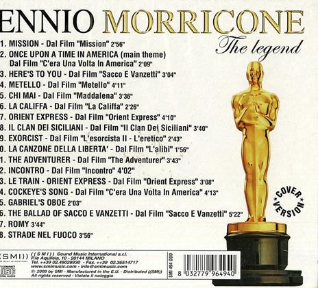 The Legend - CD Audio di Ennio Morricone - 2