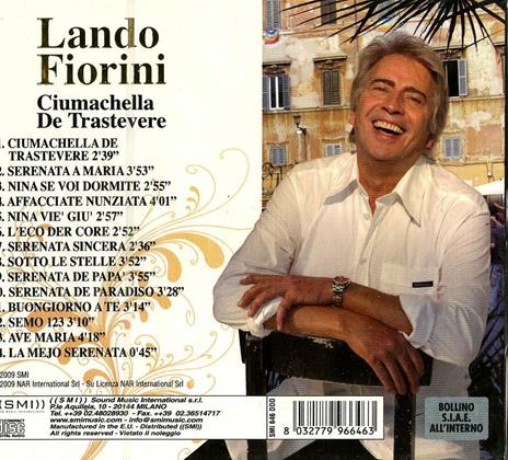 Ciumachella De Trastevere - CD Audio di Lando Fiorini - 2