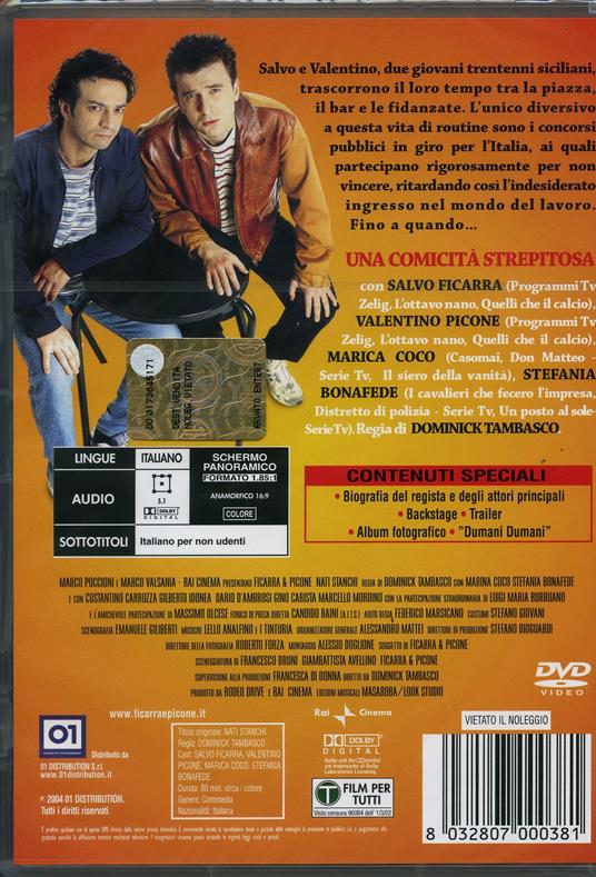 Nati stanchi di Dominick Tambasco - DVD - 2