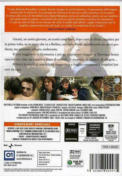 Le chiavi di casa<span>.</span> Edizione speciale di Gianni Amelio - DVD - 2