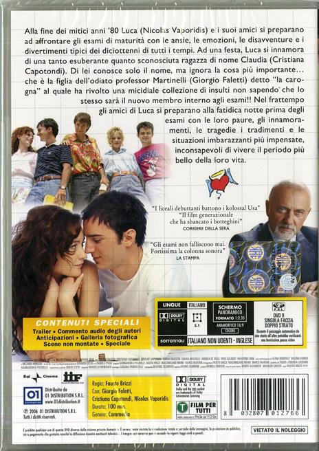 Notte prima degli esami (1 DVD) di Fausto Brizzi - DVD - 2