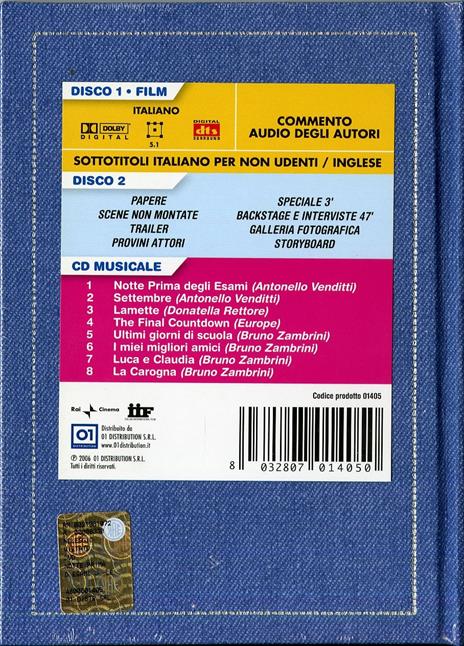Notte prima degli esami (2 DVD) - DVD - Film di Fausto Brizzi Commedia | IBS
