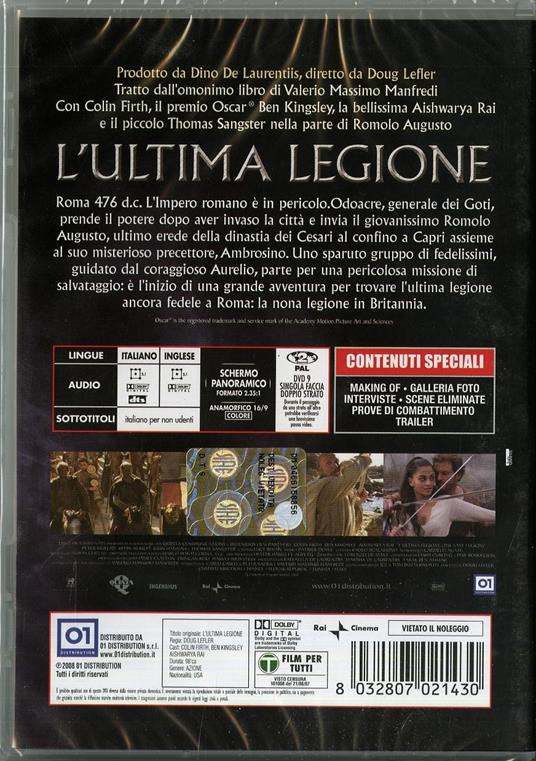 L' ultima legione di Doug Lefler - DVD - 2