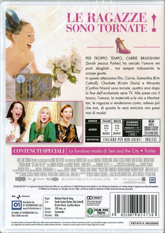 Sex and the City. Il film di Michael Patrick King - DVD - 2