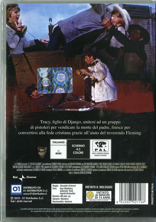 Il figlio di Django di Osvaldo Civirani - DVD - 2