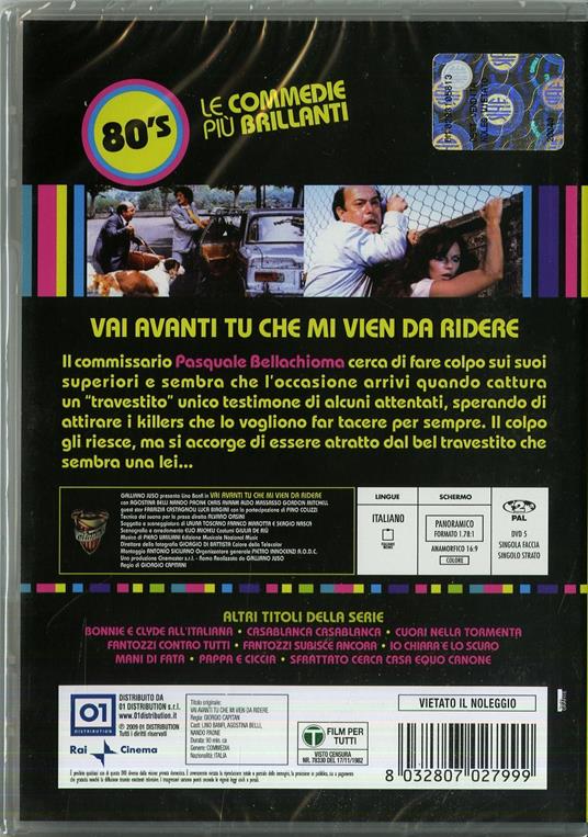 Vai avanti tu che mi vien da ridere di Giorgio Capitani - DVD - 2