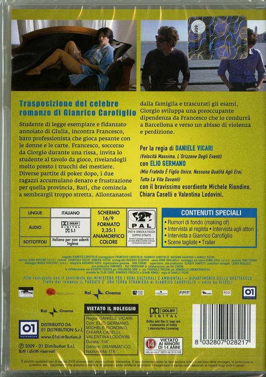 Il passato è una terra straniera di Daniele Vicari - DVD - 2