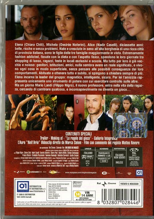 Un gioco da ragazze di Matteo Rovere - DVD - 2