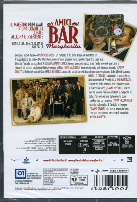 Gli amici del bar Margherita di Pupi Avati - DVD - 2