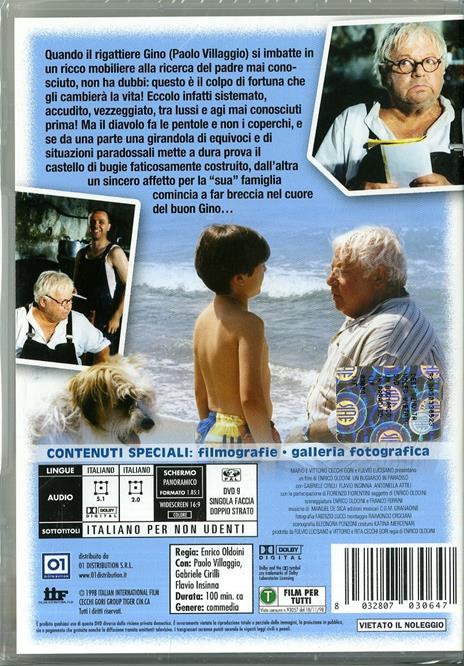 Un bugiardo in Paradiso di Enrico Oldoini - DVD - 2