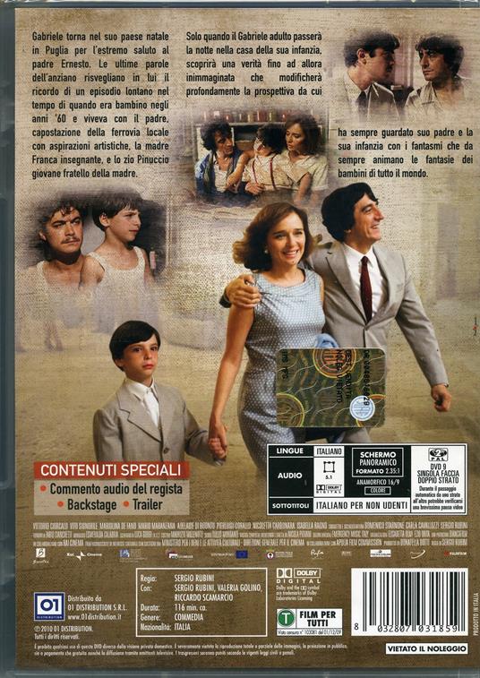 L' uomo nero - DVD - Film di Sergio Rubini Commedia | IBS