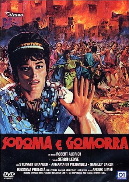 Sodoma e Gomorra di Robert Aldrich,Sergio Leone - DVD