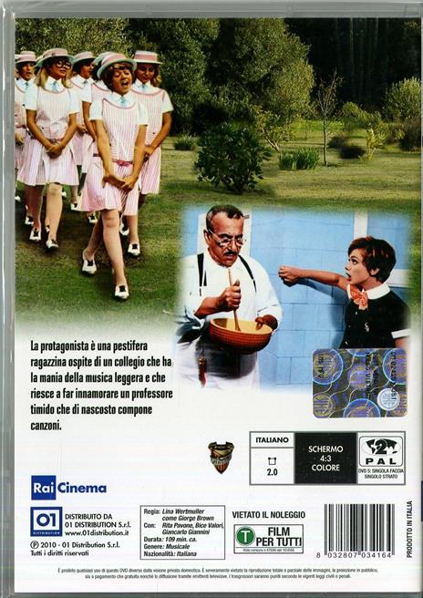 Rita la Zanzara di Lina Wertmüller - DVD - 2