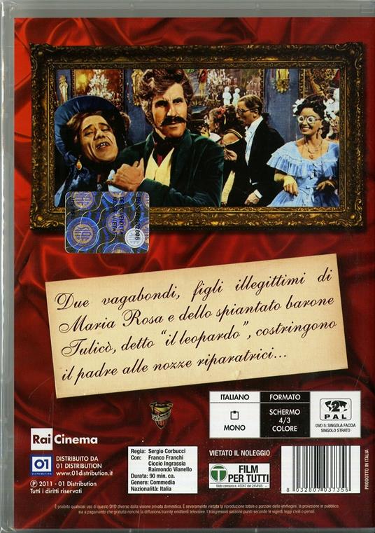 I figli del Leopardo di Sergio Corbucci - DVD - 2