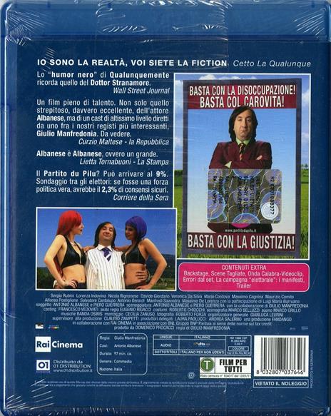 Qualunquemente di Giulio Manfredonia - Blu-ray - 2