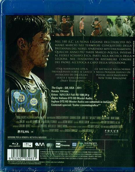 The Eagle di Kevin Macdonald - Blu-ray - 2