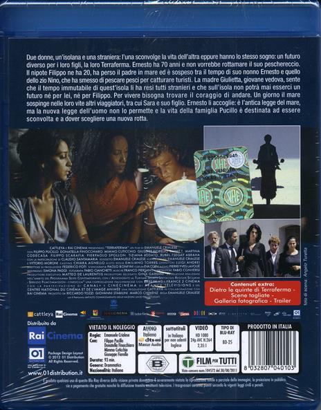 Terraferma di Emanuele Crialese - Blu-ray - 2