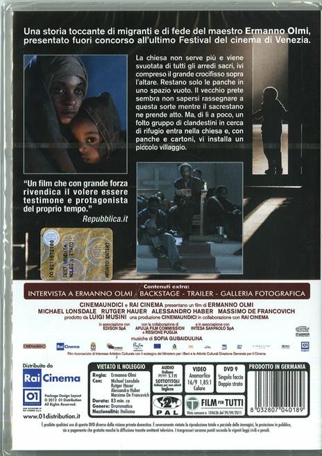 Il villaggio di cartone di Ermanno Olmi - DVD - 2