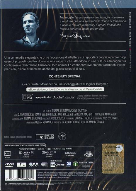 Donne in attesa di Ingmar Bergman - DVD - 2