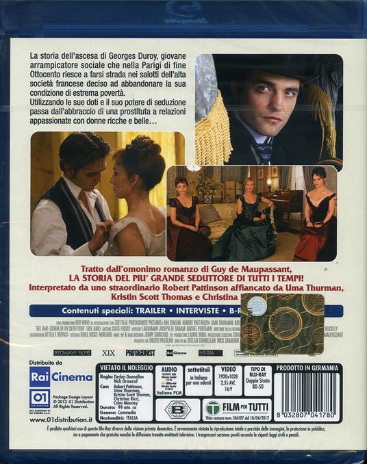 Bel Ami. Storia di un seduttore di Declan Donnellan,Nick Ormerod - Blu-ray - 2