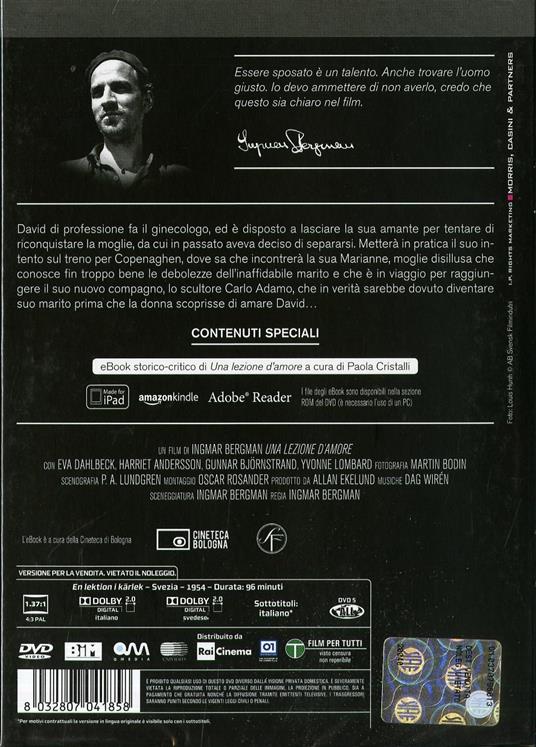 Una lezione d'amore di Ingmar Bergman - DVD - 2