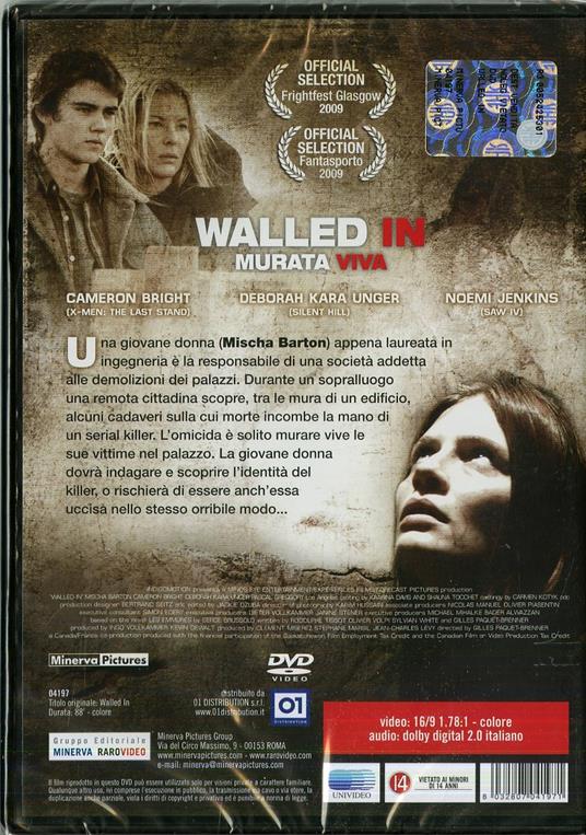 Walled In. Murata viva di Gilles Paquet-Brenner - DVD - 2
