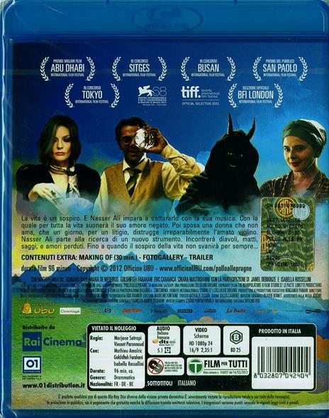 Pollo alle prugne di Marjane Satrapi,Vincent Paronnaud - Blu-ray - 2