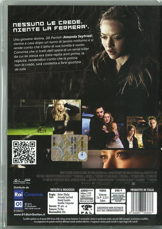 Gone di Heitor Dhalia - DVD - 2