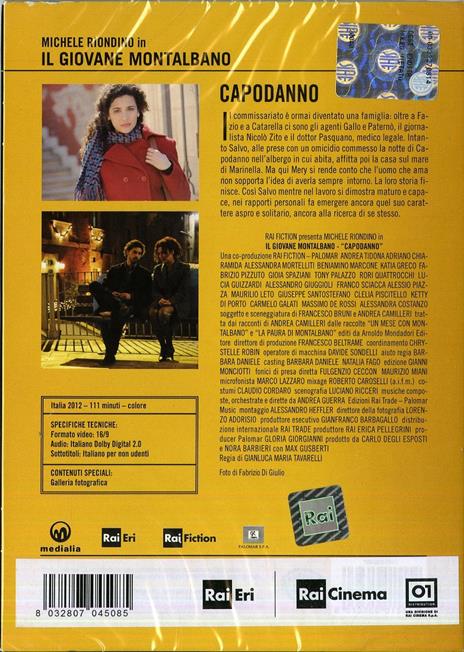 Il giovane Montalbano. Capodanno di Gianluca Maria Tavarelli - DVD - 2