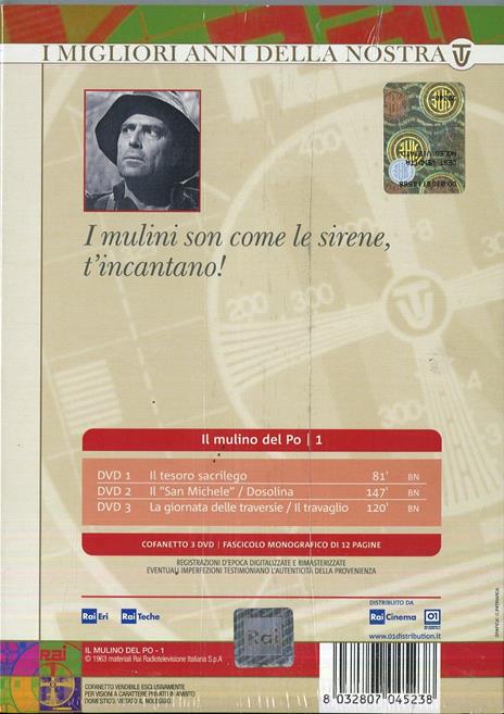 Il mulino del Po (3 DVD) di Sandro Bolchi - DVD - 2