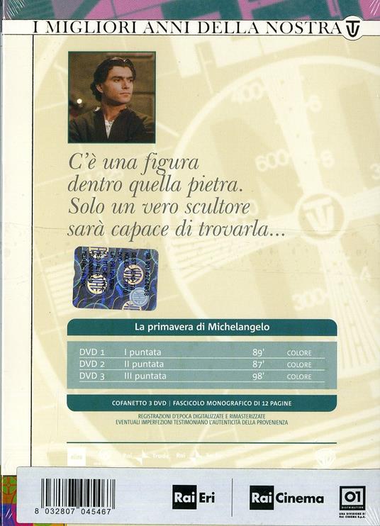 La primavera di Michelangelo (3 DVD) di Jerry London - DVD - 2