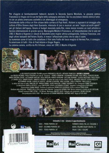 Aiutami a sognare di Pupi Avati - DVD - 2