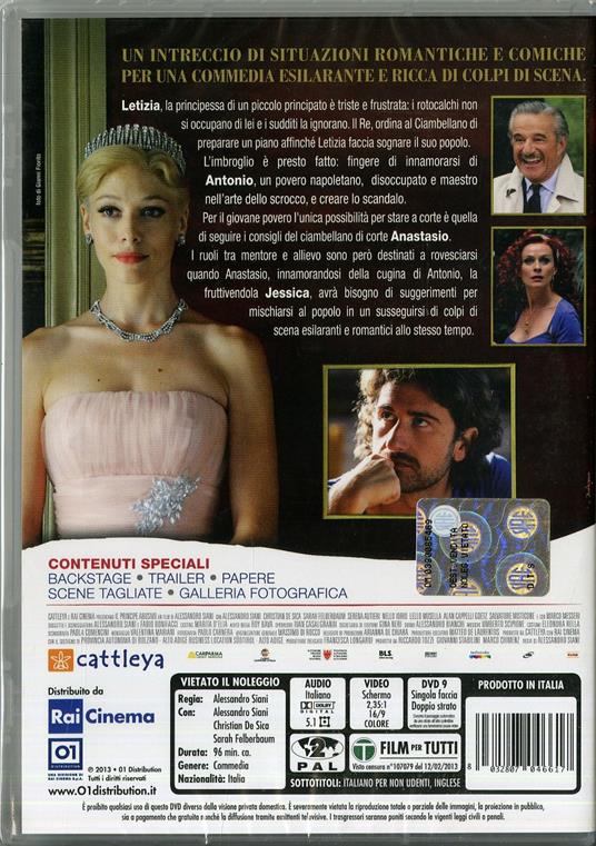 Il principe abusivo - DVD - Film di Alessandro Siani Commedia | IBS