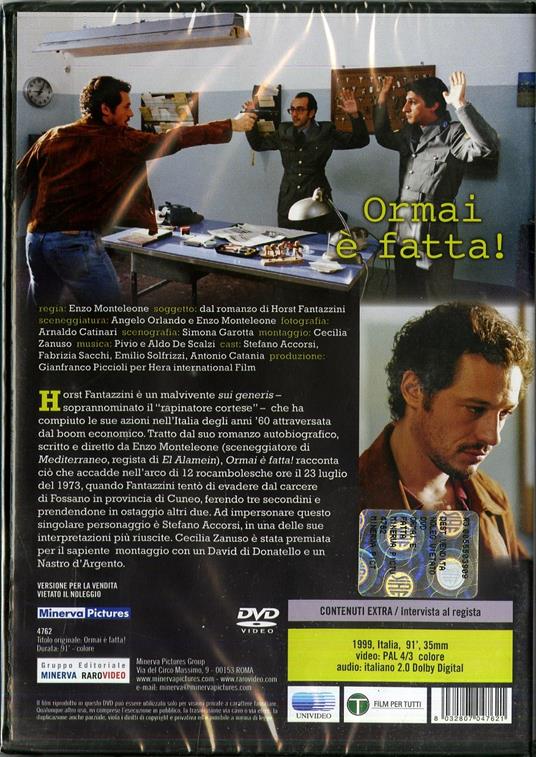 Ormai è fatta! di Enzo Monteleone - DVD - 2