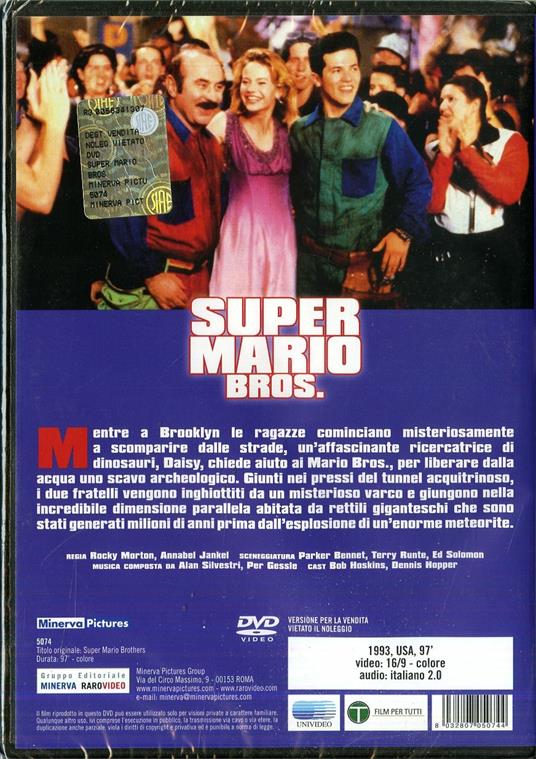 Super Mario Bros. di Rocky Morton,Annabel Jankel - DVD - 2