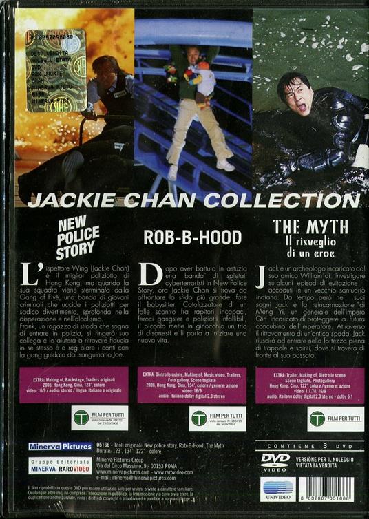 Jackie Chan Box (3 DVD) - DVD - Film di Benny Chan , Stanley Tong Azione |  IBS