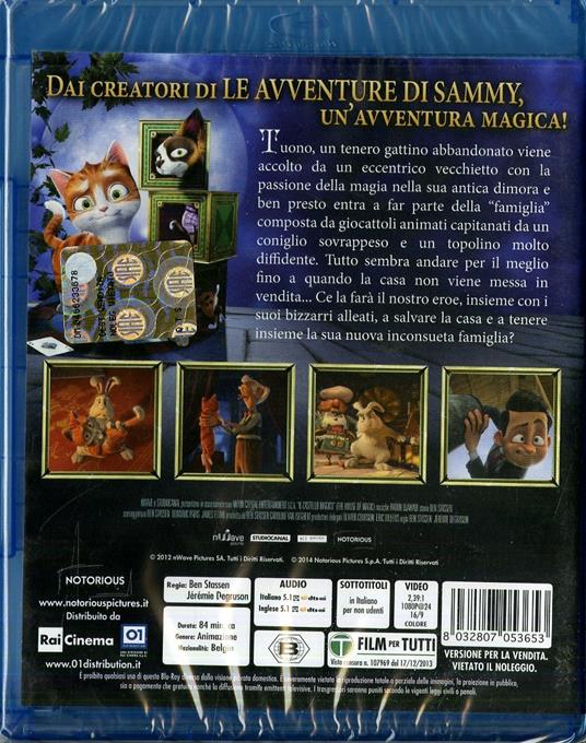 Il castello magico di Ben Stassen,Jeremy Degruson - Blu-ray - 2