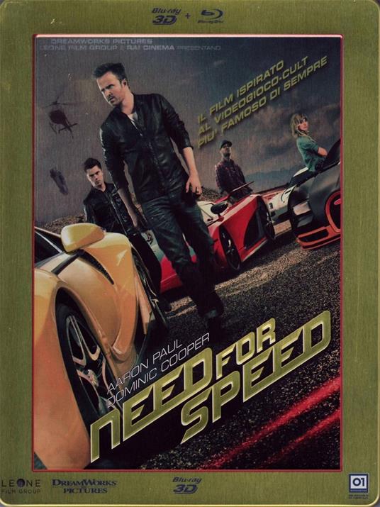 Need for Speed. Limited Edition (Blu-ray + Blu-ray 3D) di Scott Waugh
