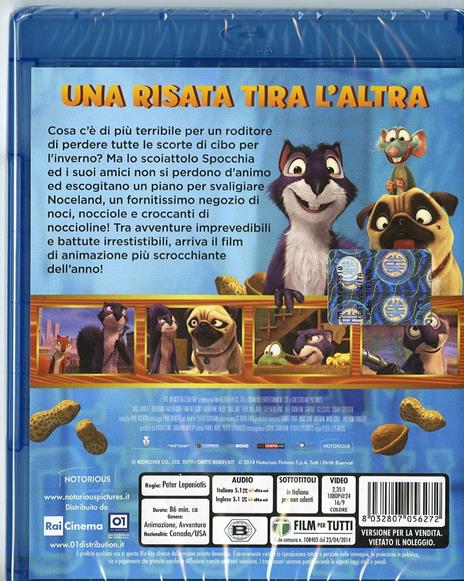 Nut Job. Operazione noccioline di Peter Lepeniotis - Blu-ray - 2