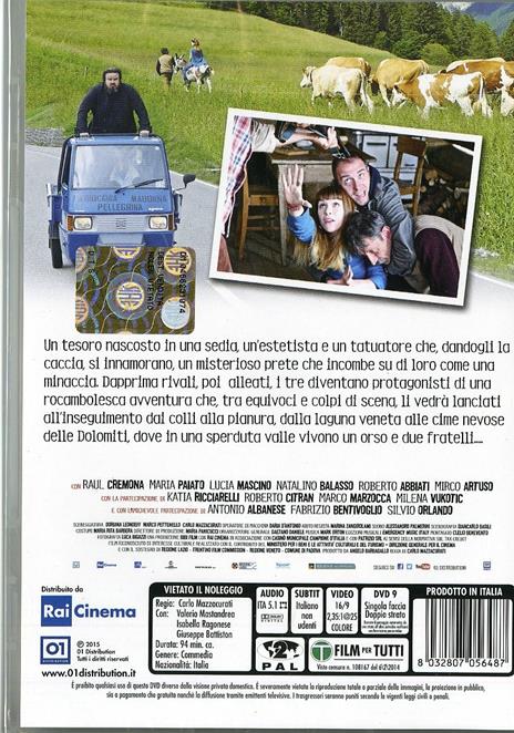 La sedia della felicità di Carlo Mazzacurati - DVD - 2