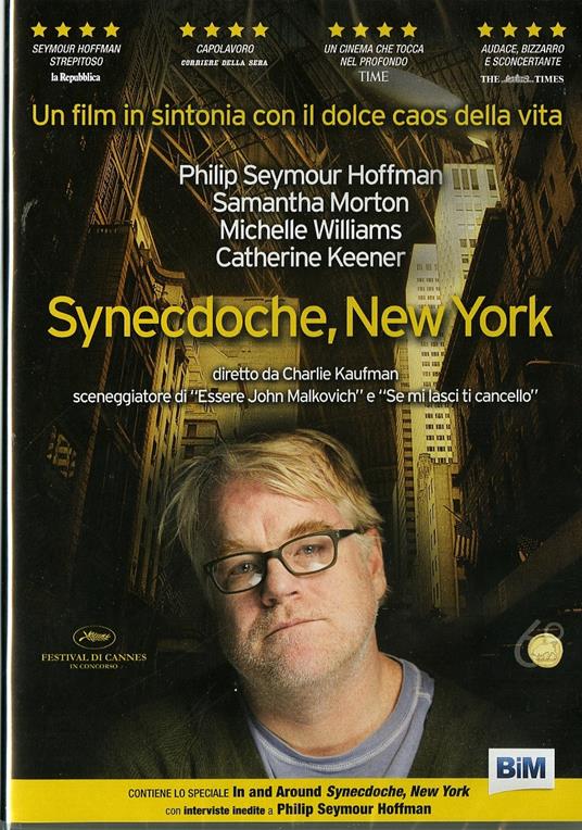 Synecdoche, New York di Charlie Kaufman - DVD