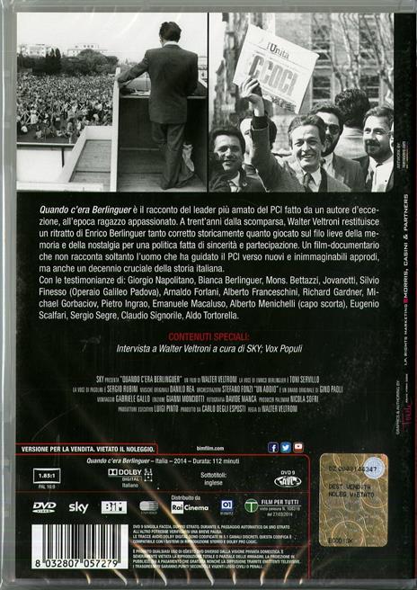 Quando c'era Berlinguer di Walter Veltroni - DVD - 3