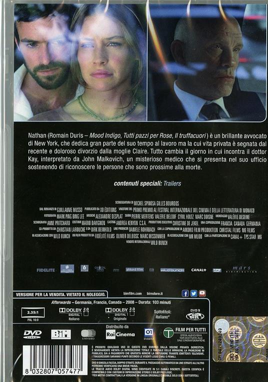 Afterwards di Gilles Bourdos - DVD - 2